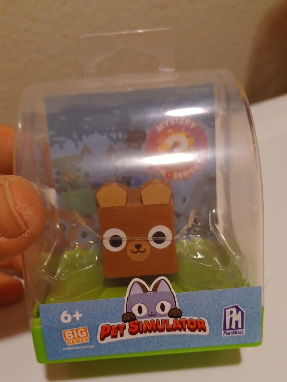 Pet Simulator Brown Animal Figure - Toy Collectible Dlc Location Series 2 Roblox